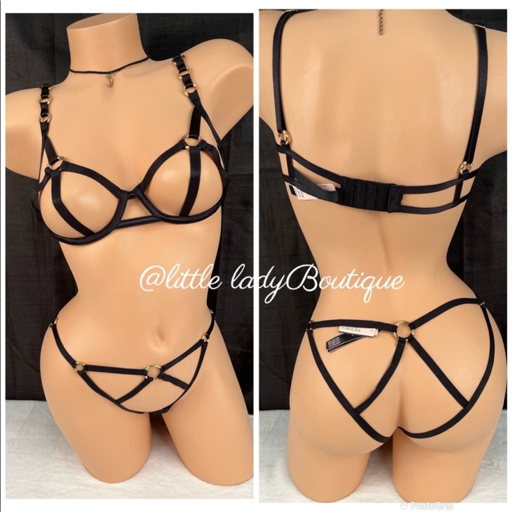 Victoria's Secret strappy cheekini & bra